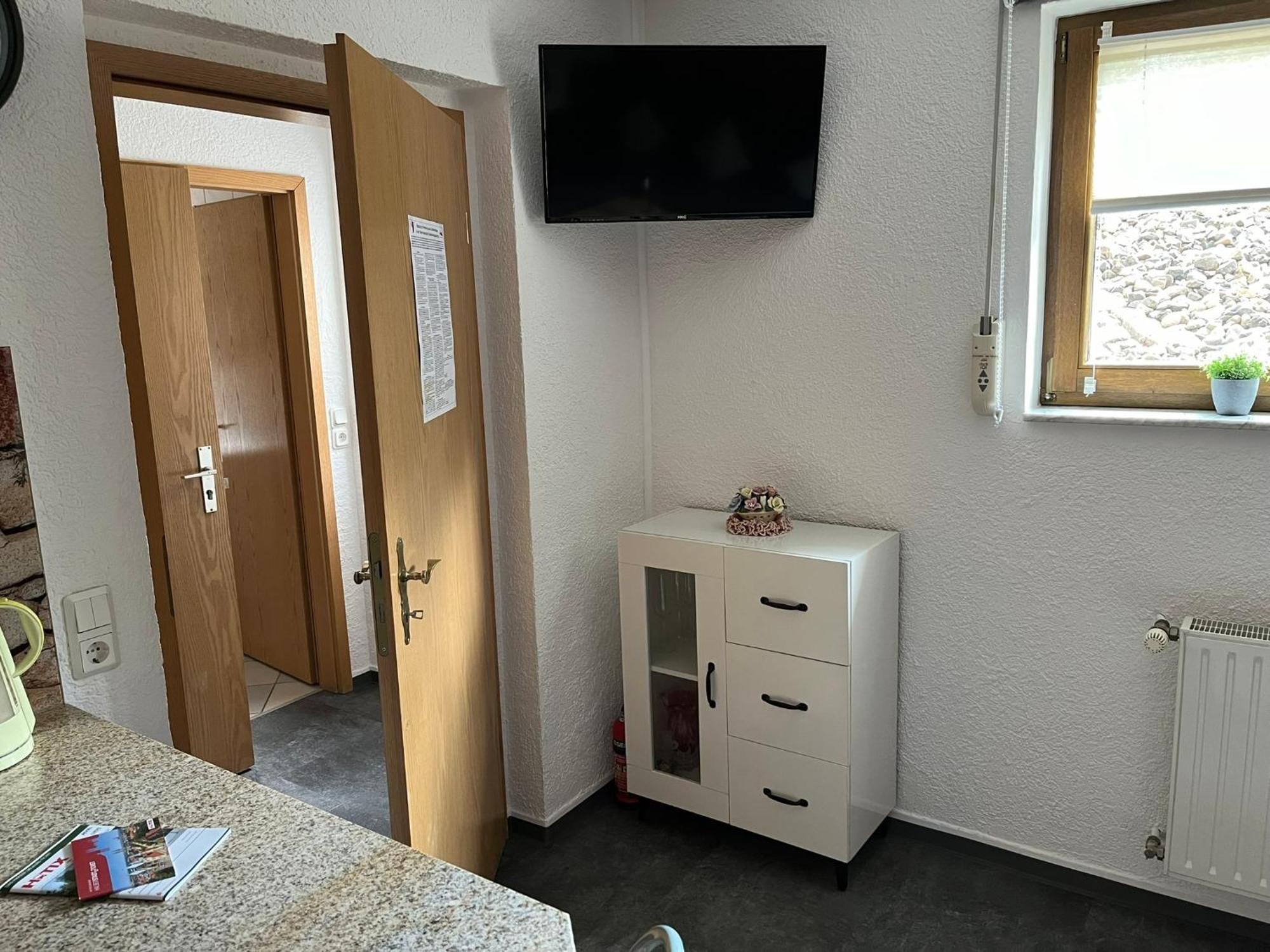 Ferienwohnung Hoppelnase Mit Eigener Sauna Langenstein Exterior foto